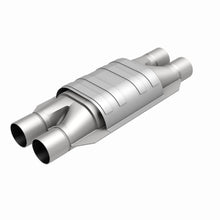 Load image into Gallery viewer, MagnaFlow Exhaust Products 3322008 California CARB Universal Catalytic Converter for Select Alfa Romeo 164, BMW 325i, BMW 325is, BMW 525i, BMW 528e, BMW 535i, BMW 635CSi, BMW 735i, BMW 735iL, Mercedes-Benz 190E, Mercedes-Benz 500SL, Mercedes-Benz E320,