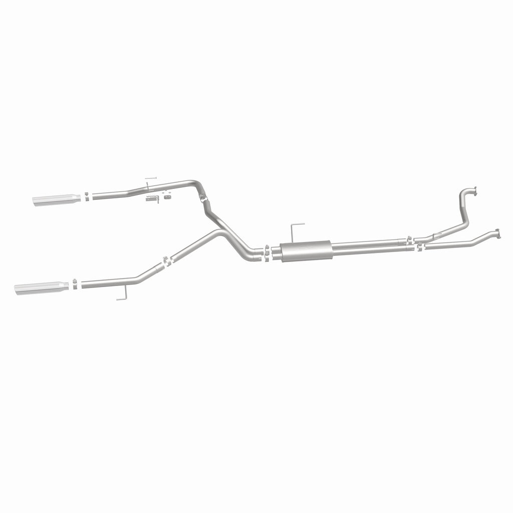 MagnaFlow Exhaust Products 15582 Street Series Polished Cat-Back System for Select Nissan TITAN