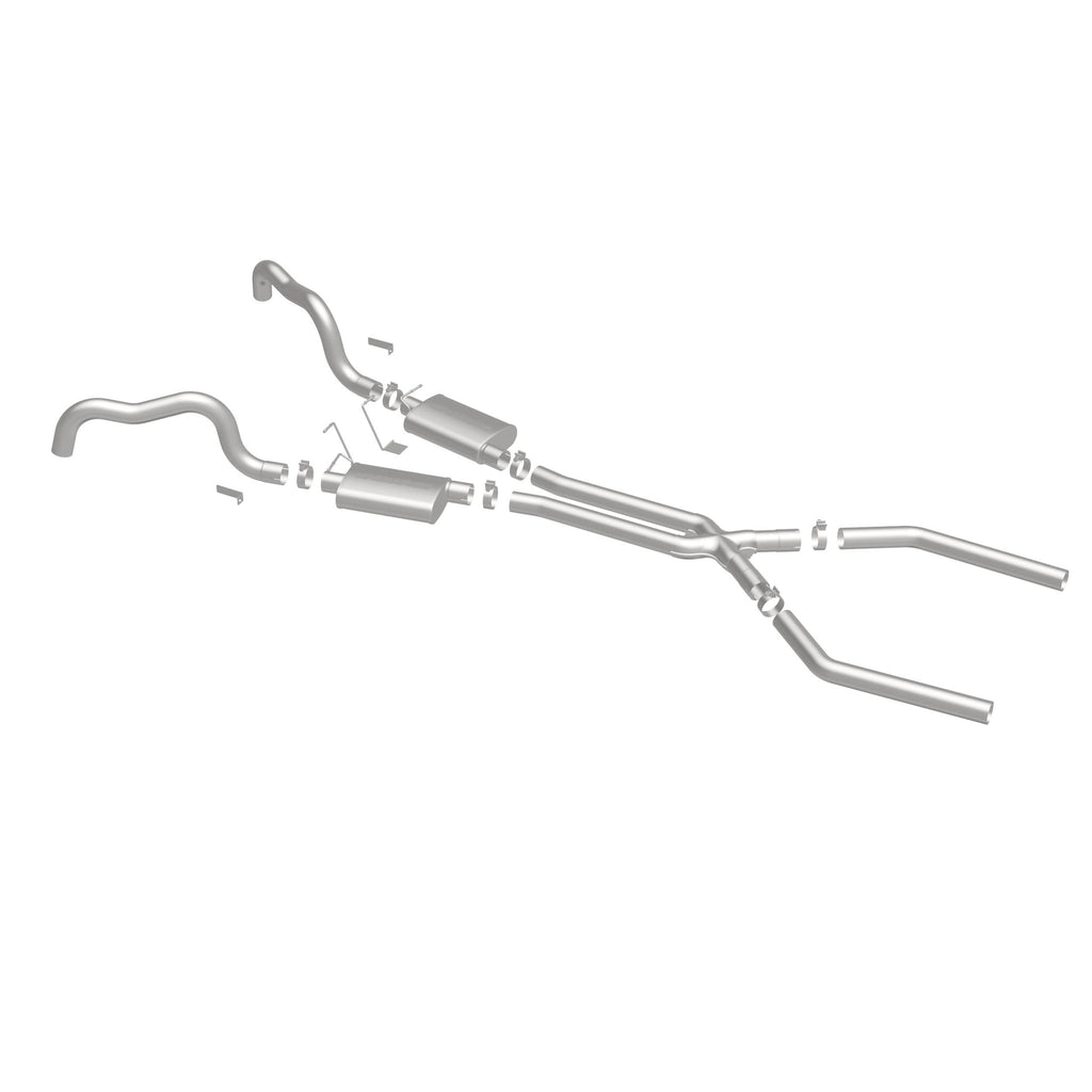 MagnaFlow Exhaust Products 15899 Street Series System for Select Buick Apollo, Chevrolet Camaro, Chevrolet Chevy II, Chevrolet Nova, Oldsmobile Omega, Pontiac Firebird, Pontiac Ventura
