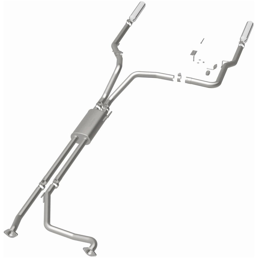 MagnaFlow Exhaust Products 15582 Street Series Polished Cat-Back System for Select Nissan TITAN