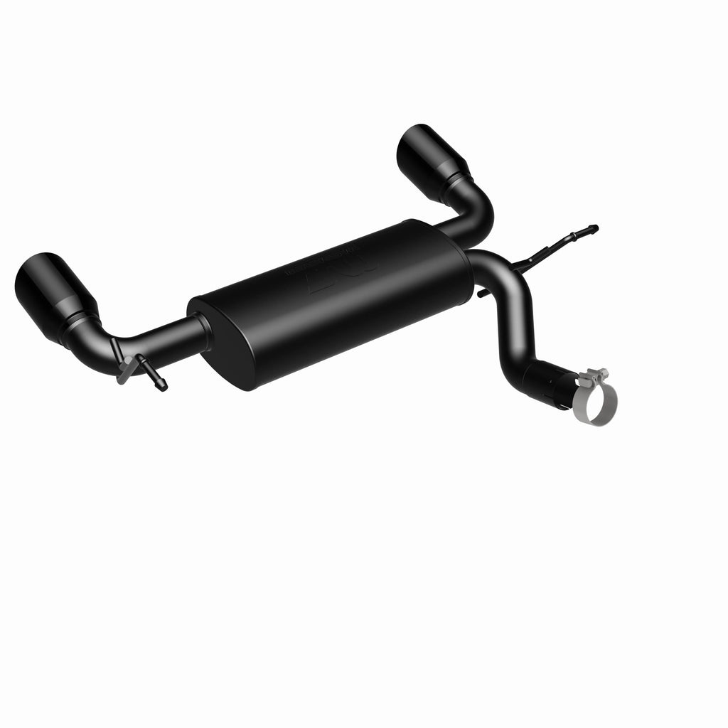 MagnaFlow Exhaust Products 15160 Street Series Black Coated Axle Back System for Select Jeep Wrangler, Jeep Wrangler JK