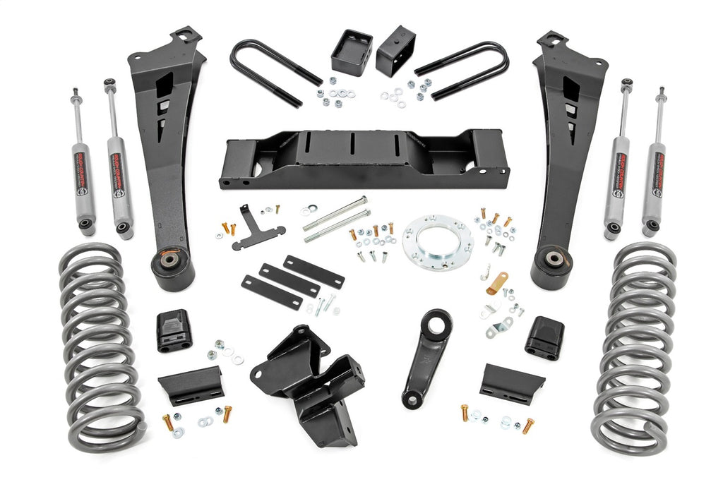 Rough Country 37530 Radius Arm Lift Kit w/Shocks for Select Ram