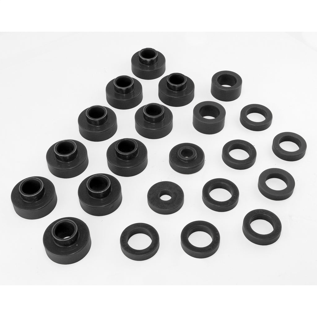 Rugged Ridge 1-103BL Body Mount Kit for Select Jeep CJ5, Jeep CJ7
