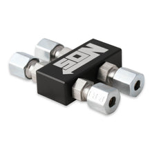 Load image into Gallery viewer, 1-18-Npt-In-4-Out-Distribution-Block---Black