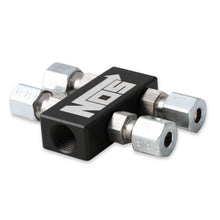 Load image into Gallery viewer, 1-18-Npt-In-4-Out-Distribution-Block---Black