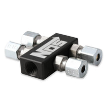 Load image into Gallery viewer, 1-18-Npt-In-4-Out-Distribution-Block---Black