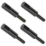 Trans-Dapt 7449 1-3/8 IN. TALL, STEEL HEX-STYLE VALVE COVER STUDS; 1/4-20 THREAD-BLACK FINISH