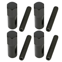 Load image into Gallery viewer, 1-38-In.-Tall,-Steel-Hex-Style-Valve-Cover-Studs;-14-20-Thread-Black-Finish