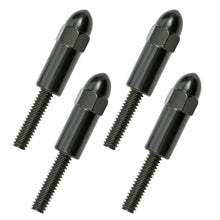 Load image into Gallery viewer, 1-38-In.-Tall,-Steel-Acorn-Style-Valve-Cover-Studs;-14-20-Thread--Black-Finish