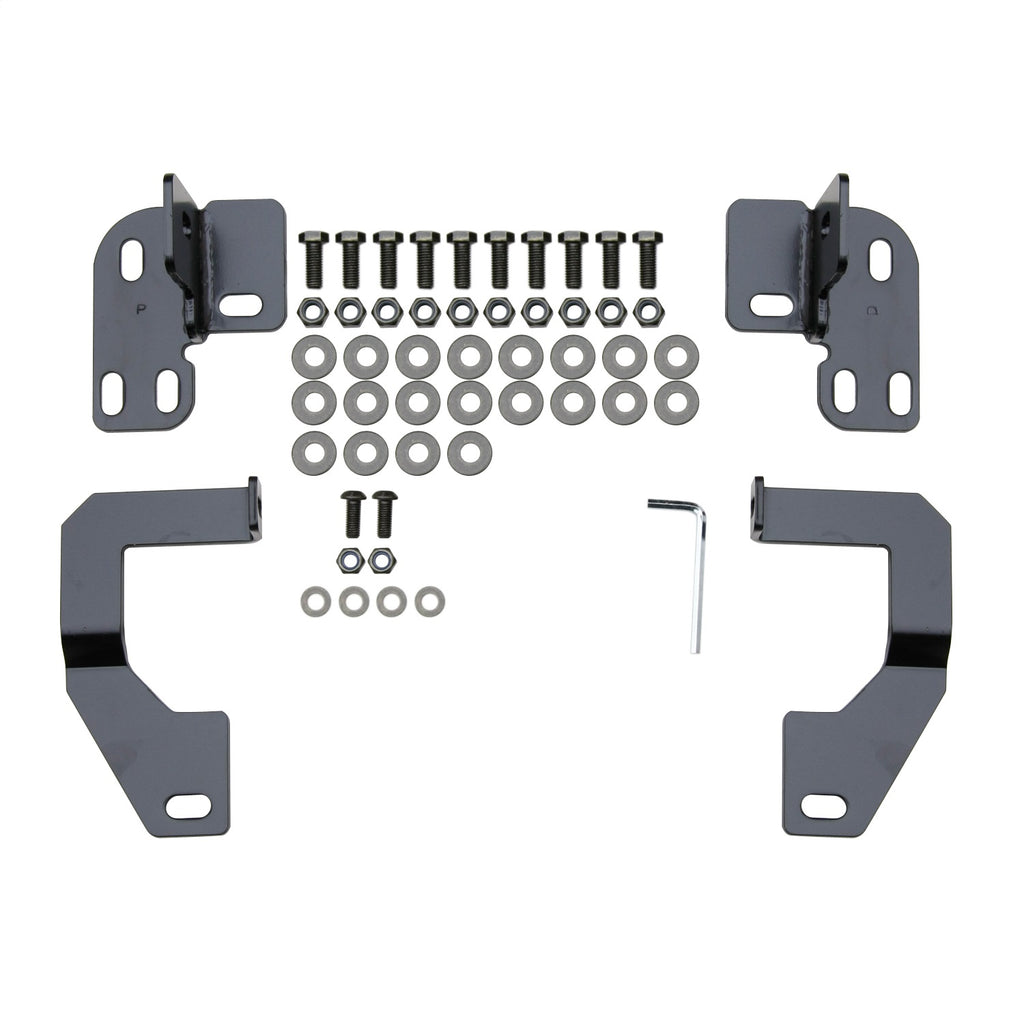 (1-Box)0307-Silverado-15000306-Avalanche-WO-Clad-1Pc-Black-Sportsman-Grille-Guard