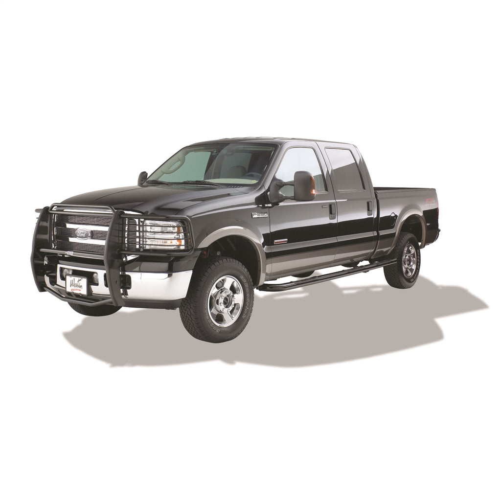 (1-Box)0507-Ford-F250F350F450F550-Hd0505-Excursion-1Pc-Black-Sportsman-Grille-Guard