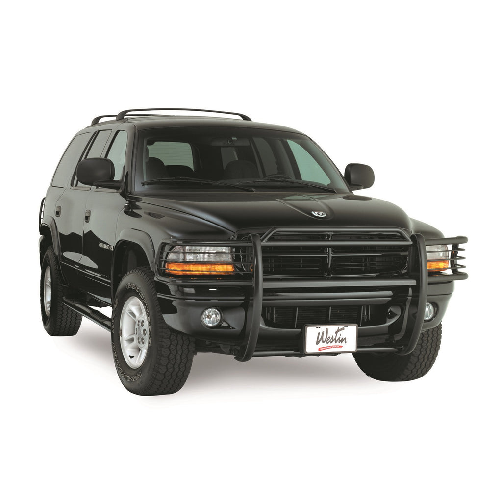 (1-Box)9704-Dakota9803-Durango-1Pc-Black-Sportsman-Grille-Guard