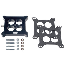 Load image into Gallery viewer, 1-In.-Holley-4Bbl-Square-Bore;-14-In.-Pcv-Plastic-Phenolic-Swirltorque-Spacer195964-Pontiac-Engi