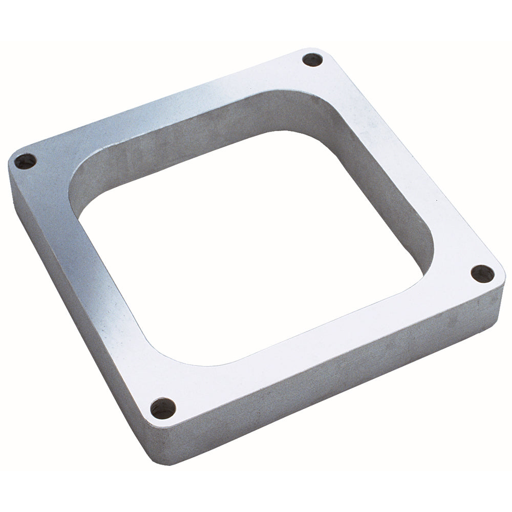 1-In.-Tall-Holley-4500-Dominator-Spacer-Open-Cast-Aluminum-Carburetor-Spacer195964-Pontiac-Engin