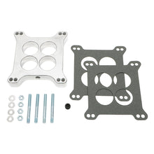 Load image into Gallery viewer, 1-In.-Tall,-HolleyAfb-4Bbl-Spacer--Ported--Cast-Carburetor-Spacer