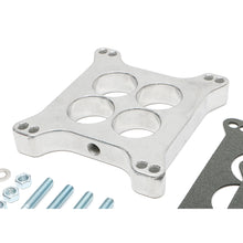 Load image into Gallery viewer, 1-In.-Tall,-HolleyAfb-4Bbl-Spacer--Ported--Cast-Carburetor-Spacer
