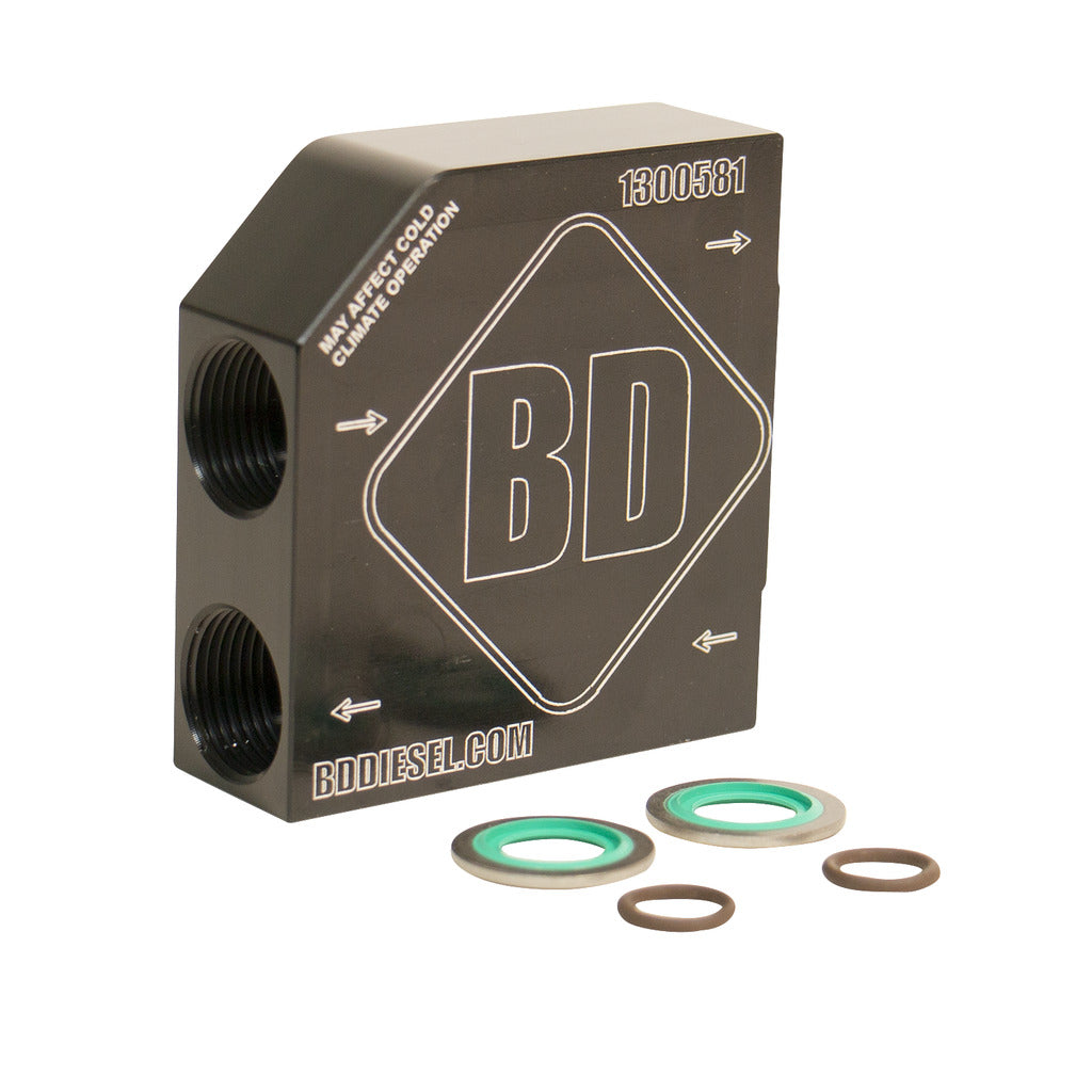~(1-Lbs.-10X6x1)~-Bd-68RfeAisin-As69rc-Cooler-Bypass-Delete---Dodge-2019-6.7L