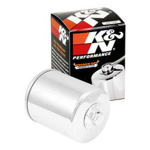 Load image into Gallery viewer, ~(1-Lbs.-4X3x3)~-Oil-Filter.-Powersports.-Canister-Chrome