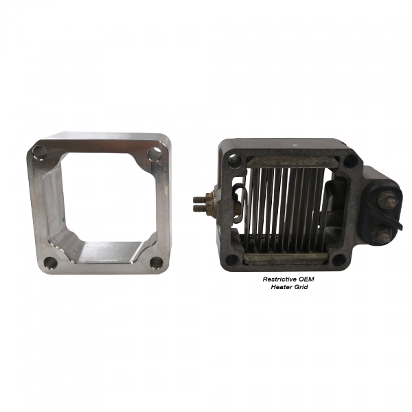 ~(1-Lbs.-4X4x4)~-Heater-Grid-Block-Delete-For-98-07-Dodge-Ram-2500-3500-5.9L-Cummins-S-B