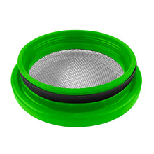 Load image into Gallery viewer, ~(1-Lbs.-6X6x2)~-Turbo-Screen-4.0-Inch-Lime-Green-Stainless-Steel-Mesh-W-Stainless-Steel-Clamp-S-B
