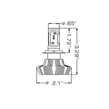 Load image into Gallery viewer, ~(1-Lbs.-10X10x5)~-Oracle-H7-4000-Lumen-Led-Headlight-Bulbs-(Pair)