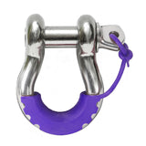 Daystar International KU70058PR Locking D Ring Isolators Purple Pair Daystar