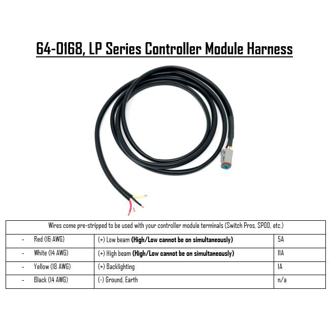 ~(1-Lbs.-6X6x6)~-Controller-Module-Harness-Lp-Series-Baja-Designs