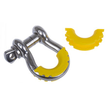 Load image into Gallery viewer, ~(1-Lbs.-6X6x6)~-D-Ring--Shackle-Isolator-Yellow-Pair