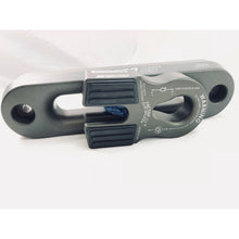 Load image into Gallery viewer, ~(1-Lbs.-6X4x2)~-Flat-Splicer-38-12-In-Synthetic-Rope-Splice-On-Shackle-Mount-Gray