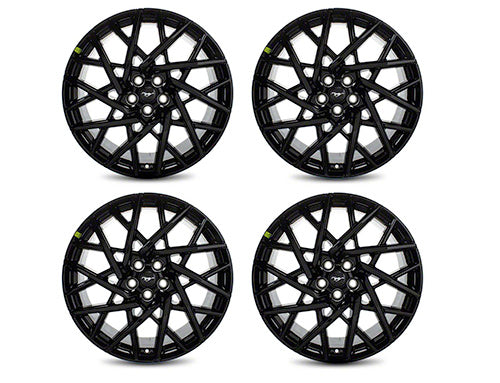 Ford Performance Parts M-1007K-M2080G 2021-2024 Mustang Mach-E 20" Wheel Kit-Black Gloss for Select Ford Mustang, Ford Mustang Mach-E
