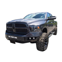 Load image into Gallery viewer, 1-Pc-Direct-Fit-WO-Grille-Guard-WO-Win-Mnt-WO-D-Ring-Black-Titn-Pwd-Ctd-Steel