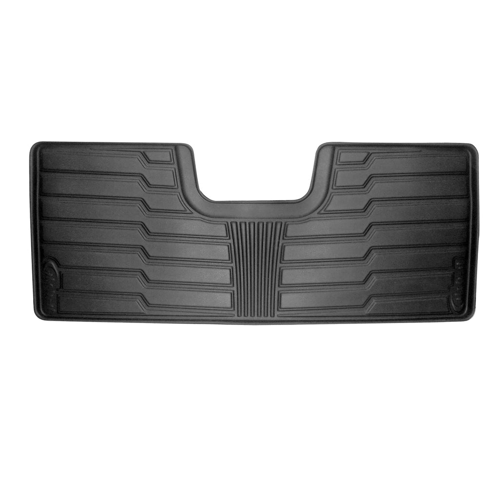 1-Piece;-Vinyl;-Gray;-Non-Skid;Rear