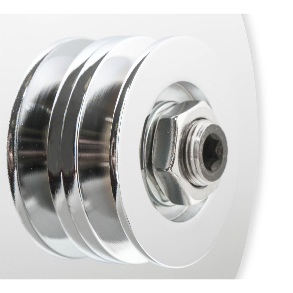 1-Wire-Alternator---100-Amp---Chrome