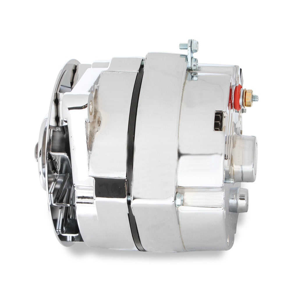 1-Wire-Alternator---100-Amp---Chrome