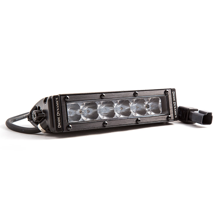 ~(1.2-Lbs.-10X4x4)~-6-Inch-Led-Light-Bar-Single-Row-Straight-Ss6-White-Flood-Light-Bar-Single-Diode-Dynamics