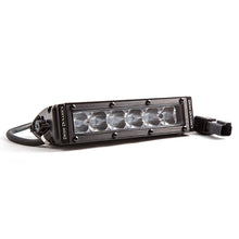 Load image into Gallery viewer, ~(1.2-Lbs.-10X4x4)~-6-Inch-Led-Light-Bar-Single-Row-Straight-Ss6-White-Flood-Light-Bar-Single-Diode-Dynamics