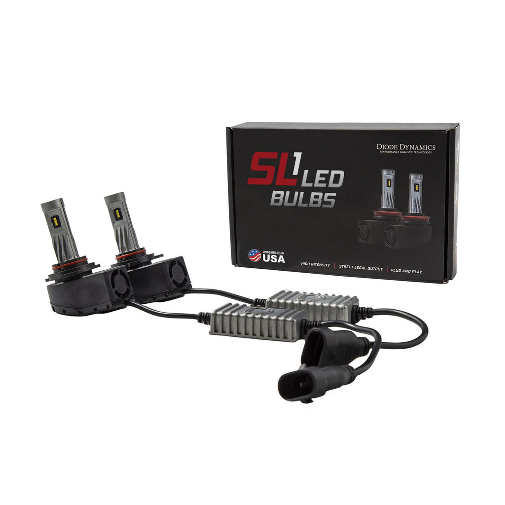 ~(1.2-Lbs.-9X5x2)~-9012-Sl1-Led-Bulbs-Pair-Diode-Dynamics