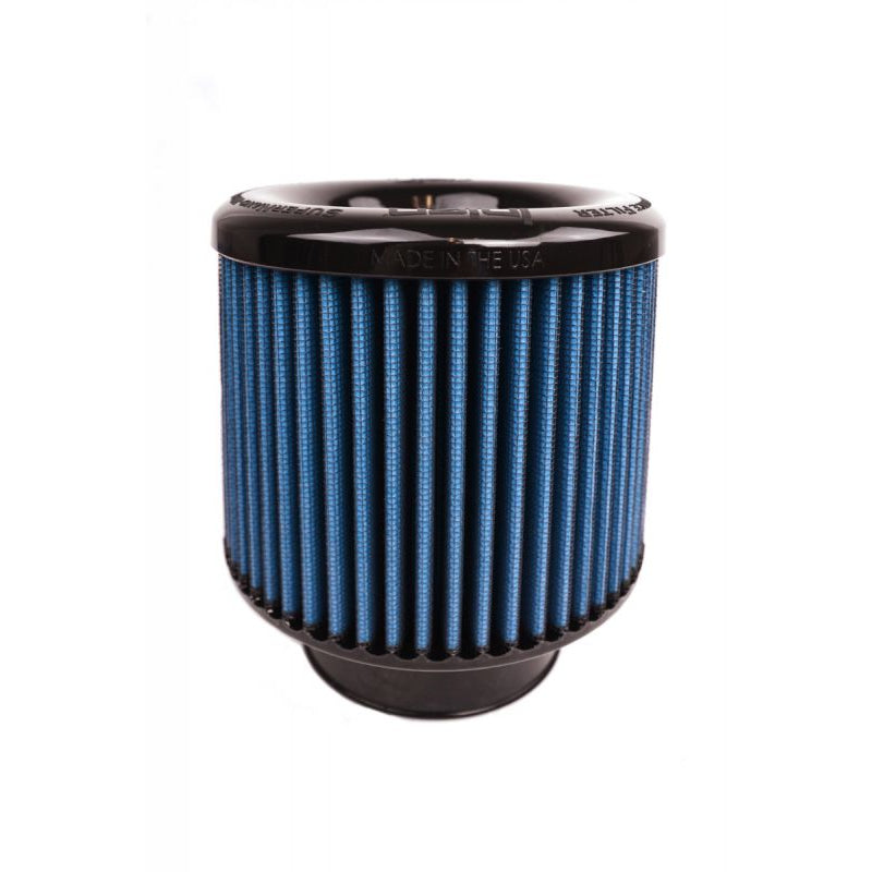 ~(1.4-Lbs.-9X7x7)~-Injen-Supernano-Web-Dry-Air-Filter-3.50-In-Flange-Diameter-6.00-In-Base--5-In-Tall--5-In-Top--54-Pleat