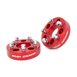 Rough Country 1090RED 1.5 Inch Wheel Spacers Red 5 x 4.5 Bolt Pattern Pair 84-01 Cherokee XJ 86-92 Comanche MJ 87-95 Wrangler YJ 93-98 Grand Cherokee ZJ 97-06 Wrangler TJ