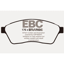 Load image into Gallery viewer, 10-11-Cadillac-Srx-2.8-Turbo-Greenstuff-Front-Brake-Pads