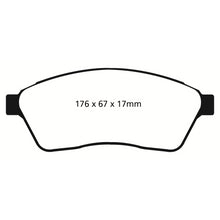 Load image into Gallery viewer, 10-11-Cadillac-Srx-2.8-Turbo-Greenstuff-Front-Brake-Pads