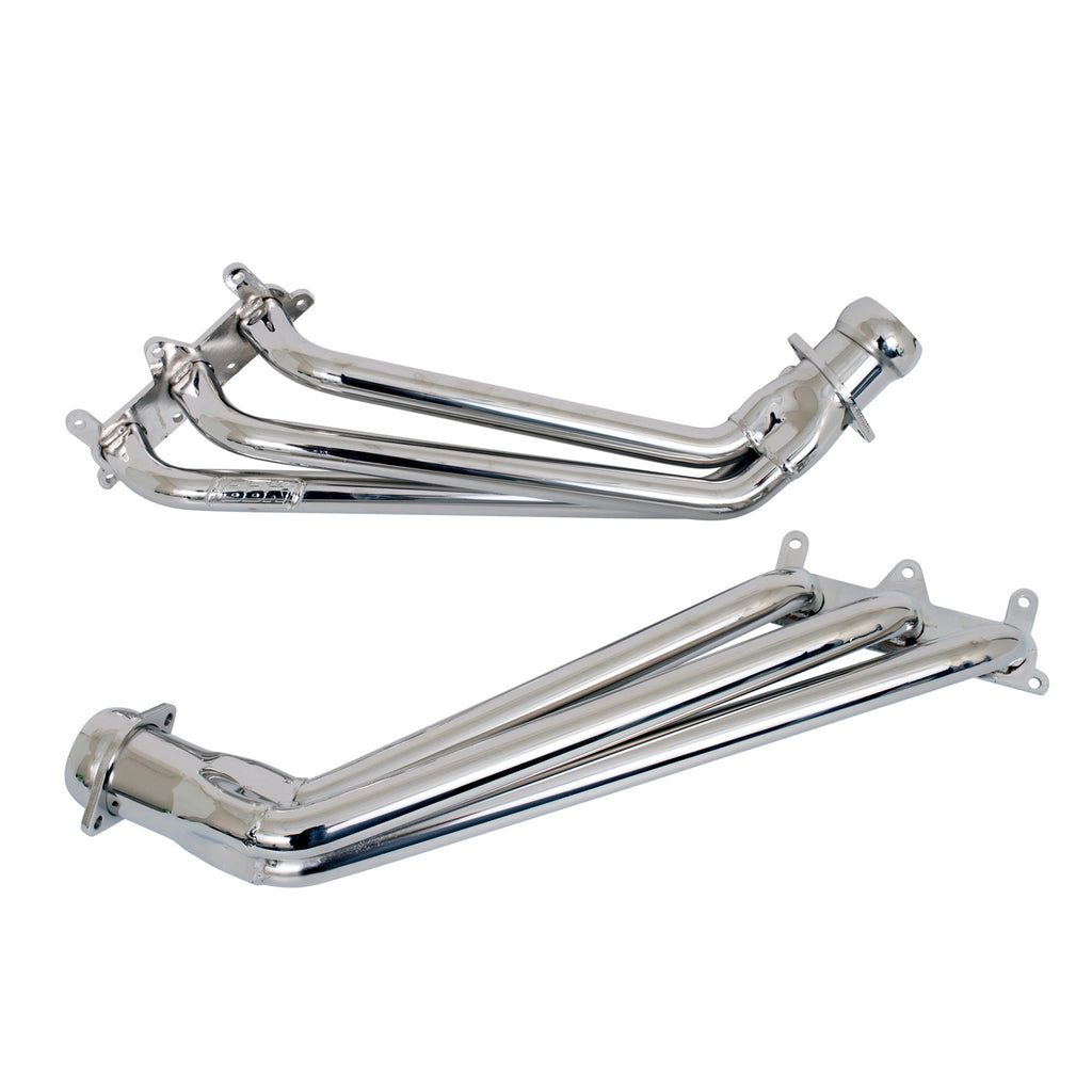 10-11-Camaro-V6-Long-Tube-Exhaust-Headers-With-Converters---1-58-Chrome