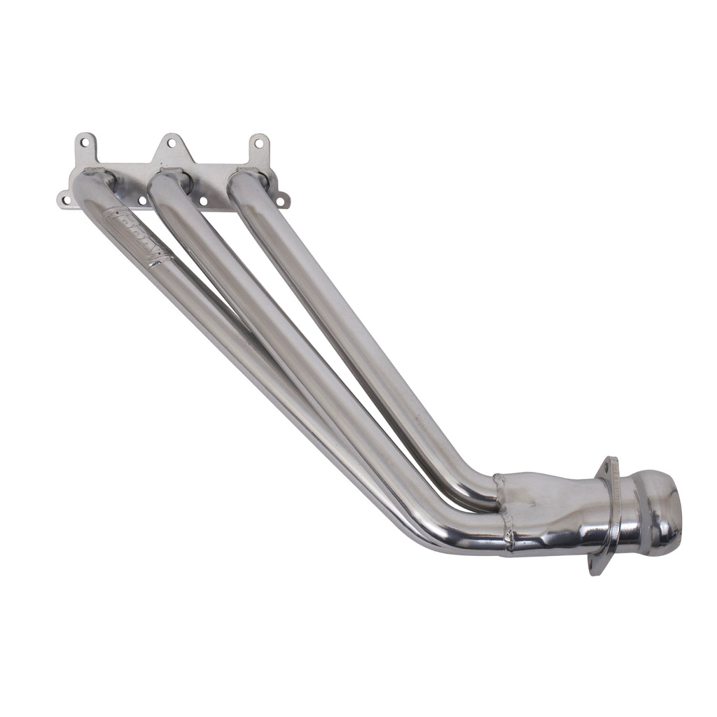10-11-Camaro-V6-Long-Tube-Exhaust-Headers-With-Converters---1-58-Silver-Ceramic