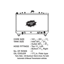 Load image into Gallery viewer, 10-11-Chevy-Camaro-V8-(At--Mt)-High-Performance-All-Aluminum-Radiator