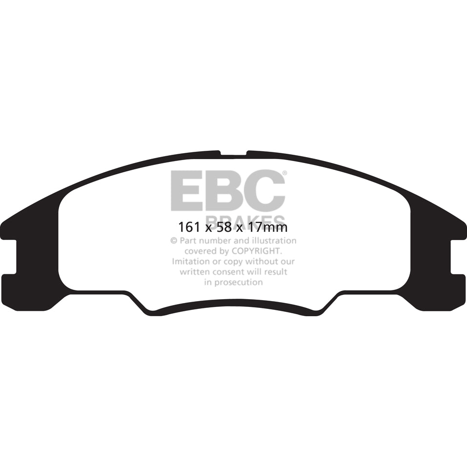 10-11-Ford-Focus-1.6-Greenstuff-Front-Brake-Pads