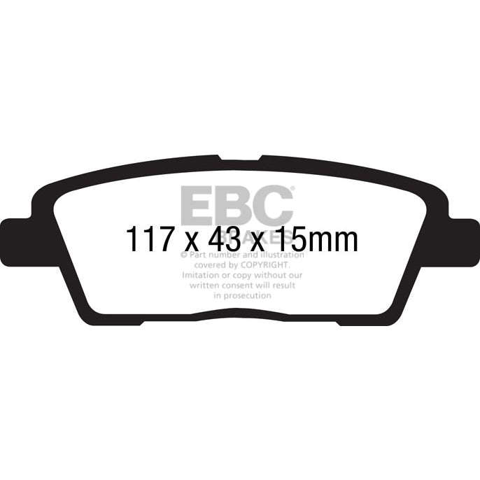 10-11-Hyundai-Genesis-3.8-Greenstuff-Rear-Brake-Pads