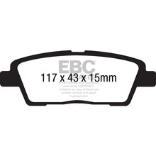 Load image into Gallery viewer, 10-11-Hyundai-Genesis-3.8-Greenstuff-Rear-Brake-Pads