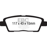 EBC DP31881C Redstuff Ceramic Low Dust Brake Pads