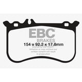 EBC DP32138C Redstuff Ceramic Low Dust Brake Pads