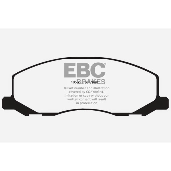 10-11-Saab-9-5-2.0-Turbo-(13.3-Inch-Front-Rotor)-Yellowstuff-Front-Brake-Pads